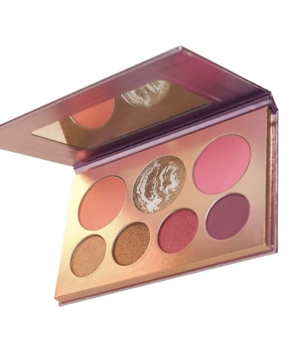Paleta Splendid de sombras blush iluminador