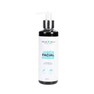 Jabón facial con carbón activado